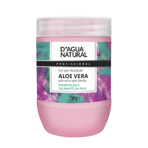 Gel Pos Depilação Aloe Vera 750g