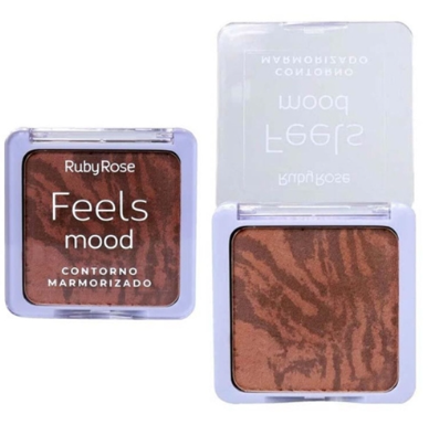 PALETA CONTORNO MARMORIZADO FEELS MOOD DARK - Ruby Rose