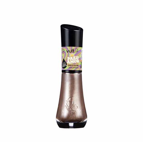 Esmalte Efeito Gel Paz e Amor Disco Glam Vult 8ML