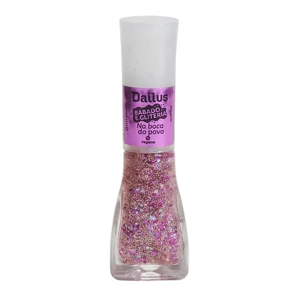 Esmalte Babado E Gliteria Na Boca Do Povo 8ML Dailus