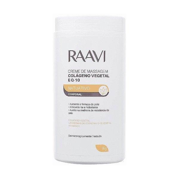 Creme Massagem Colageno Vegetal E Q10 1Kg Ref. 0592