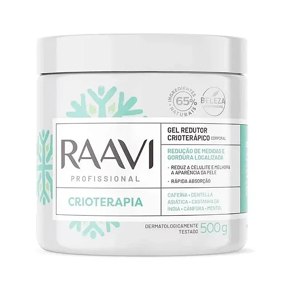Gel Redutor Crioativo Raavi 500G