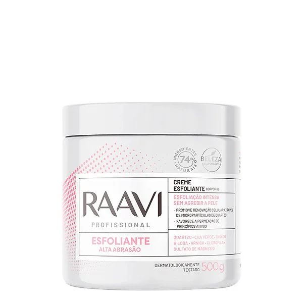 Creme Esfoliante Detox Raavi 500G