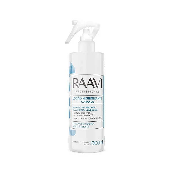 Loção Higienizante Corporal Raavi 500ML