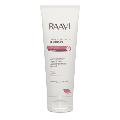 Hidratante De Ureia 3% Raavi 220G