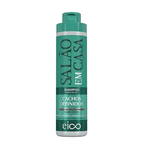 Shampoo Salão Em Casa Cachos Definidos 800ML Eico