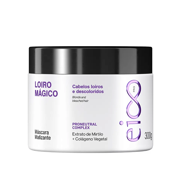Máscara Loiro Mágico Matizante 300G Itallian Hairtech