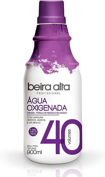 Água Oxigenada Cremosa 40VOL. 900ML Beira Alta