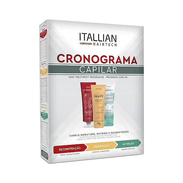 Kit Itallian Cronograma Capilar