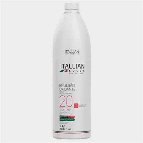 Emulsão Oxidante  20VOL. 1L Itallian Hairtech