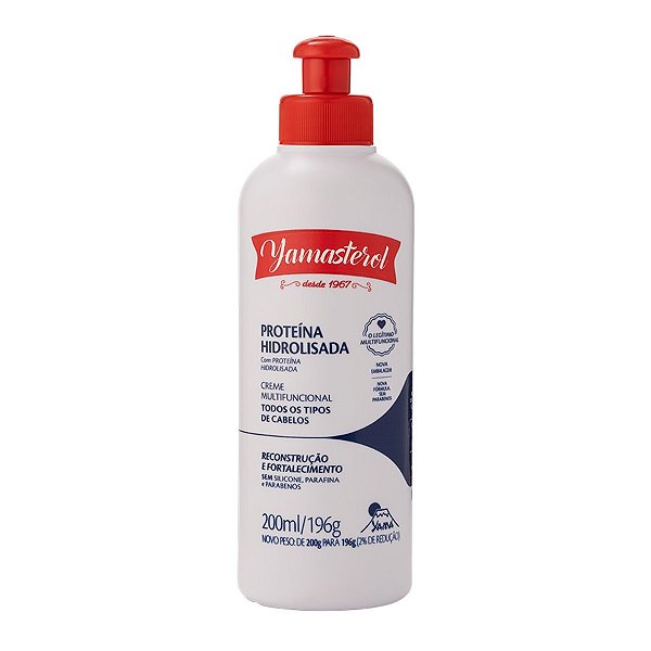 Creme Yamasterol Cabelos Secos 200G Yamá