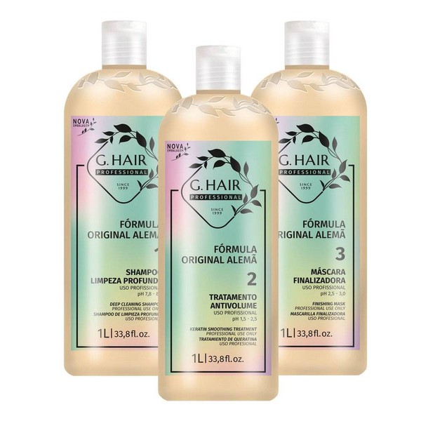 Kit de Tratamento Capilar G  Hair Alema 1 Litro