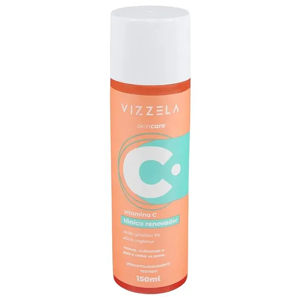 Tônico Renovador Vitamina C Vizzela 150ML