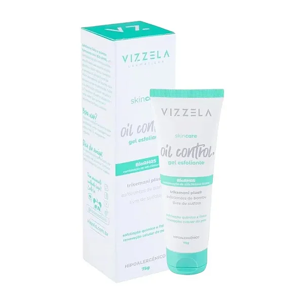 Gel Esfoliante Oil Control Vizzela 75G