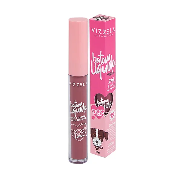 Batom Líquido Dog Lovers Vira Lata Cor 04 3,5G
