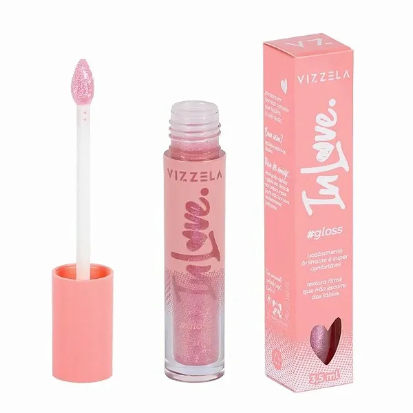 Gloss In Love Cor 07 Anjo Vizzela 3,5ML