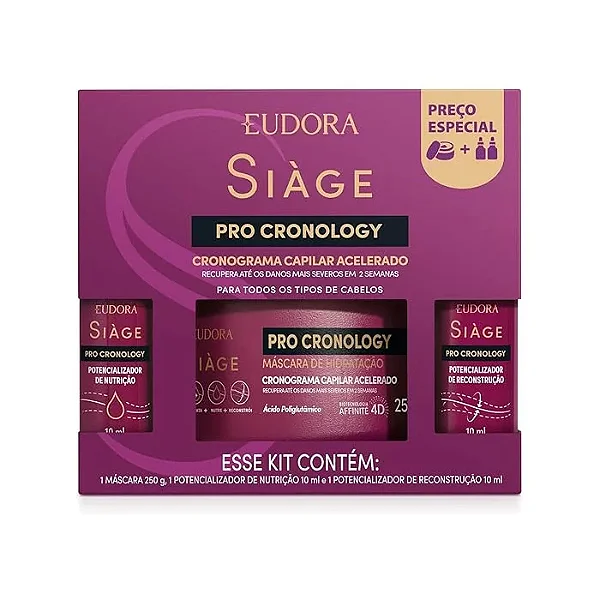 Kit Siage Potencializadores Pro Cronology
