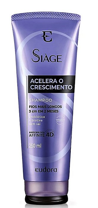 Shampoo Siage Acelera Crescimento 250Ml