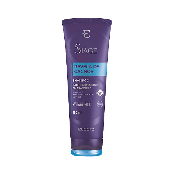 Shampoo Siage Revela Cachos Eudora 250Ml