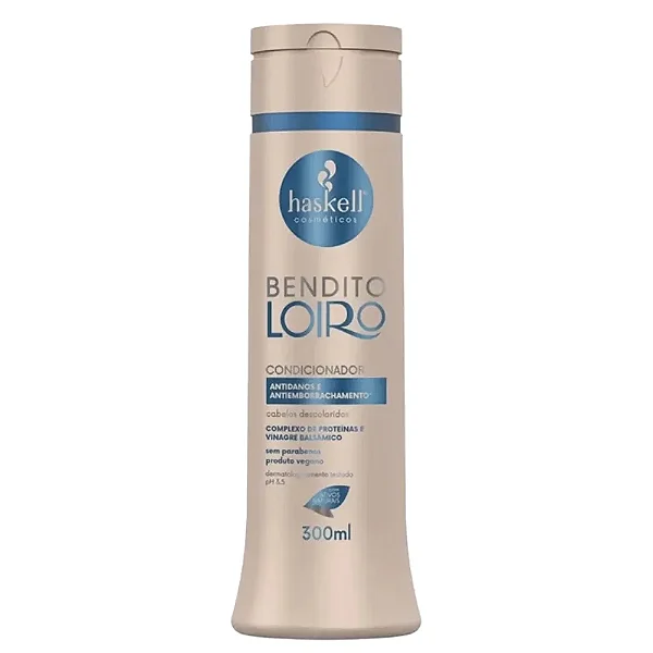 Condicionador Bendito Loiro Haskell 300Ml