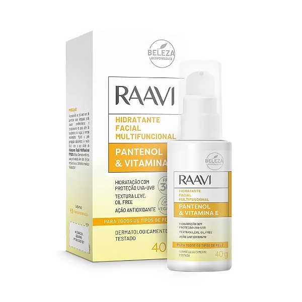 Hidratante Multifuncional Fps 30 Raavi 40G