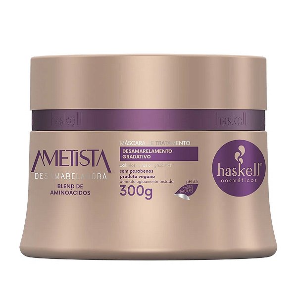 Máscara Desamareladora Ametista Haskell 300G