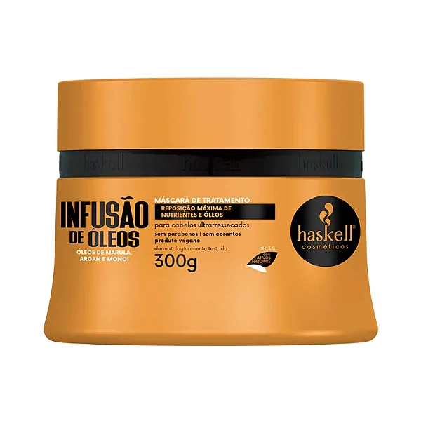 Máscara Infusao De Oleos Haskell 300G