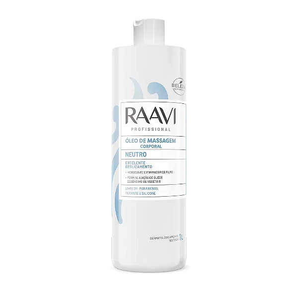 Óleo Massagem Corporal Neutro Raavi 1L