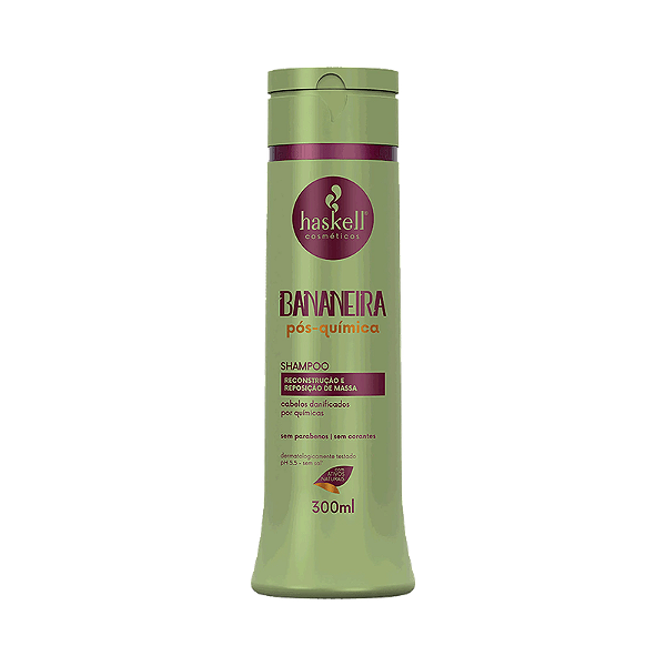 Shampoo Bananeira 300Ml Haskell