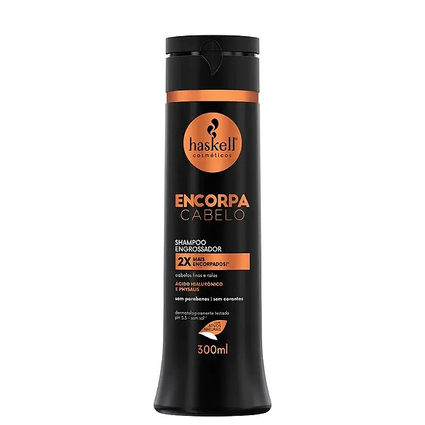 Shampoo Encorpa Cabelo Engrossador 300Ml Haskell