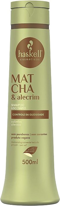 Shampoo Matcha E Alecrim 500Ml Haskell