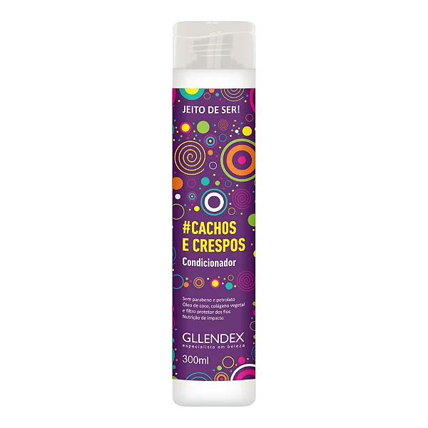 Condicionador Cachos E Crespos 300Ml Gllendex