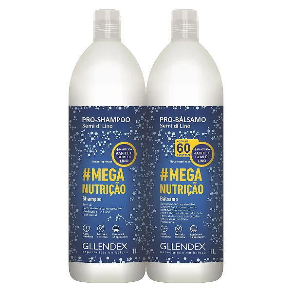 Kit Pro Mega Nutrição 02Un 1L Gllendex