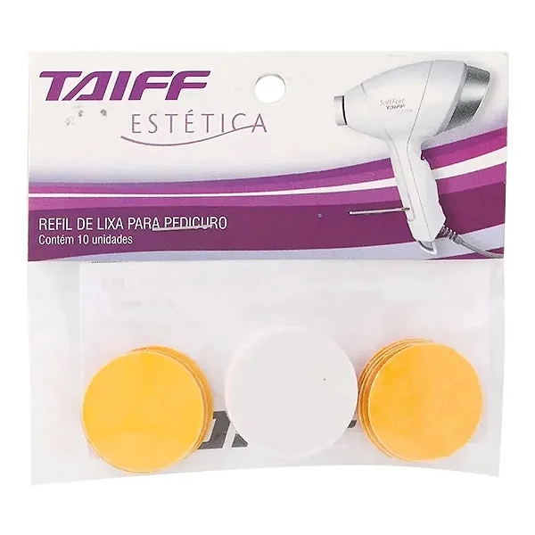 Refil Lixa Pedicuro Soft Feet c/ 10 Und. Taiff