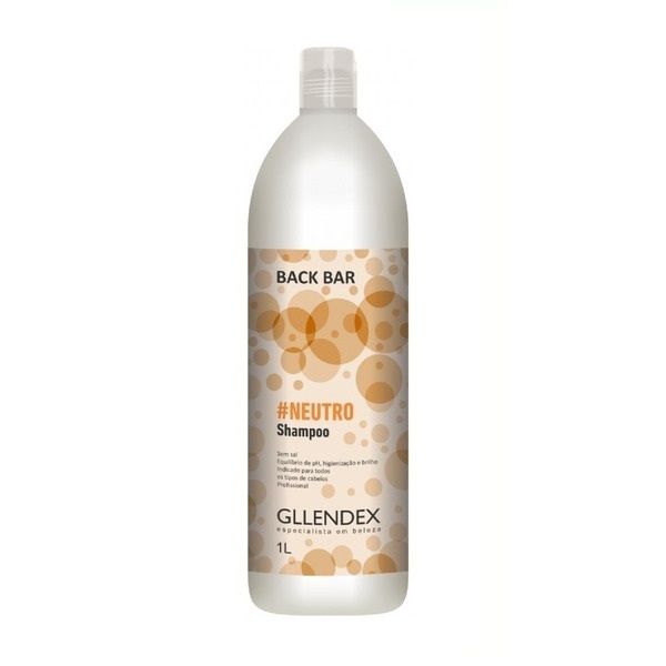 Shampoo Back Bar Neutro 1L Gllendex