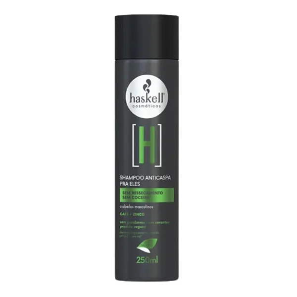 Shampoo Pra Ele Anticaspa 250Ml Haskell