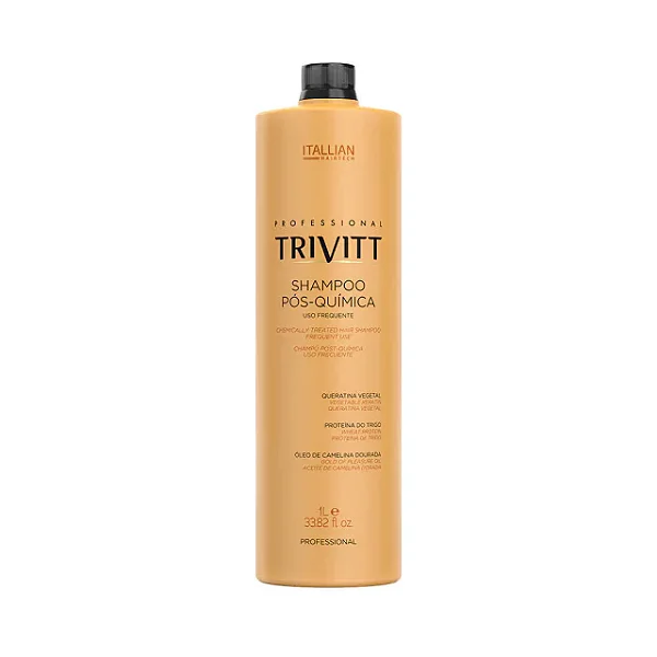 Shampoo Trivitt Pos Química Uso Frequente 1L Itallian Hairtech