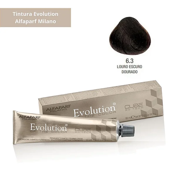 Coloração Evolution 6.3 Alfaparf 60Ml