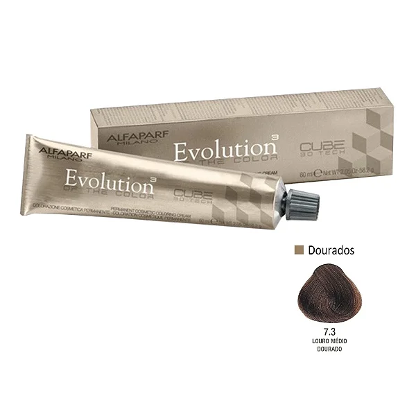 Coloração Evolution 7.3 Alfparf 60Ml