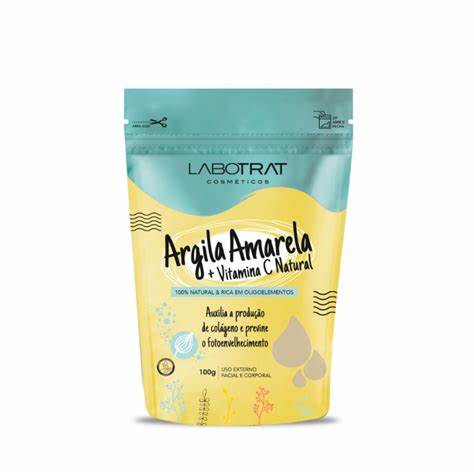 Argila Dia A Dia Amarela Com Vitamina C Natural 100G Labotrat