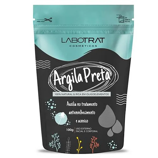 Argila Dia A Dia Preta 100G Labotrat