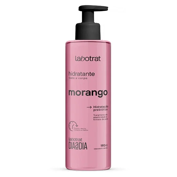 Hidratante Rosto/Corpo Dia A Dia Morango 190ML Labotrat