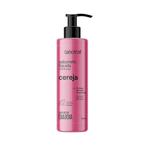 Sabonete Líquido Rosto/Corpo Dia A Dia Cereja 190ML Labotrat