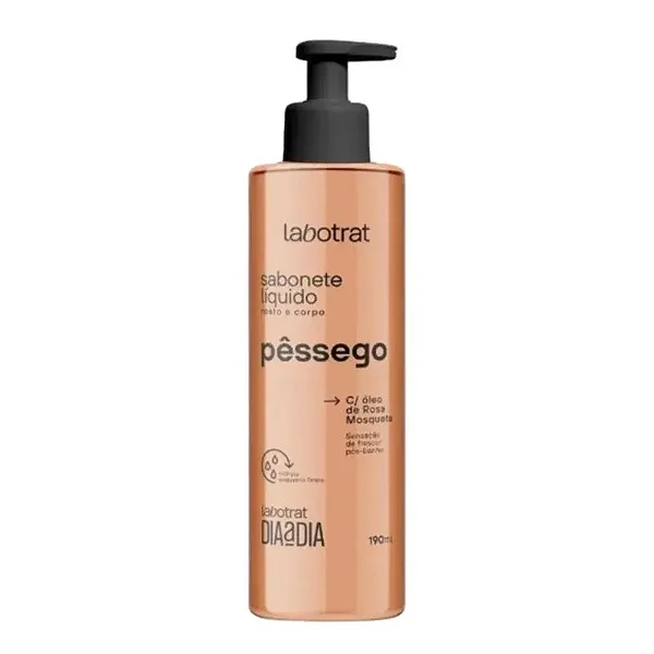 Sabonete Líquido Rosto/Corpo Dia A Dia Pêssego 190ML Labotrat