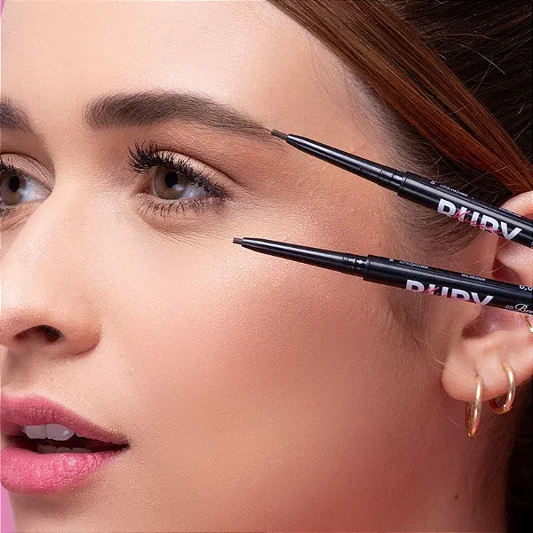 Lápis Ultrafino Go Brow Dark Brown REF. RP02B Kiss New York