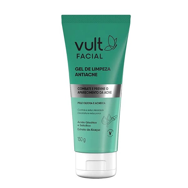 Gel De Limpeza Facial Anti Acne 150G Vult