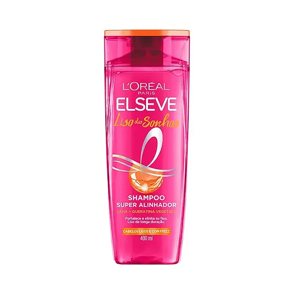 Shampoo Elseve Liso Dos Sonhos Super Alinhador 400ML L'oréal Paris