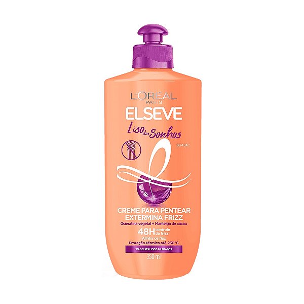 Creme de Pentear Elseve Liso Sonhos 250M L'oréal Paris