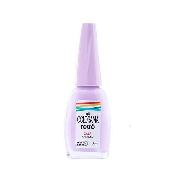 Esmalte Retrô Cor Zazá 8ML Colorama