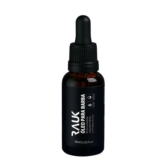Óleo Para Barba Hidratação 30ML Rauk